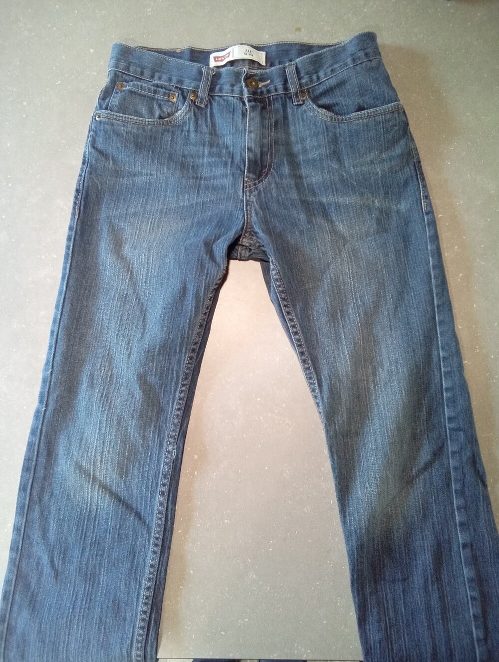 Levi's Men's Red Label 511s. Dark Blue Straight Jeans